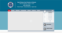Desktop Screenshot of orlandomedicalcenters.org